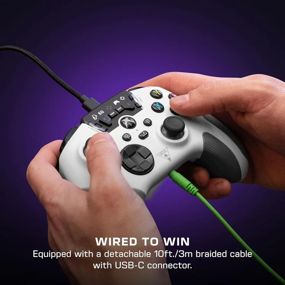 Turtle Beach Recon Controller White – Wired Gamepad for Xbox &‎ Windows